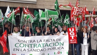 Protesta sindical ante el Hospital de Baza (CSIF) Protesta sindical ante el Hospital de Baza (CSIF)