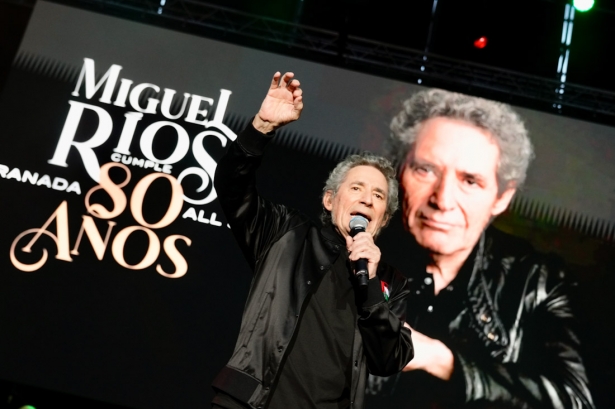 Miguel Ríos en la celebración de su 80 cumpleaños (FUNDACIÓN MIGUEL RIOS)