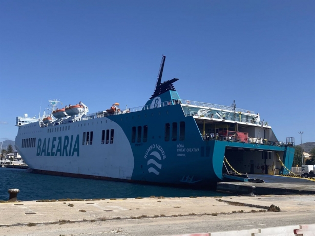 Baleària incorpora el ferry Dénia Ciutat Creativa a la ruta entre Motril y Tánger Med (BALEÀRIA/PUERTO DE MOTRIL)